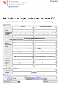 Assufisc-Declaration fiscale 2017 luxembourg - formulaire 100
